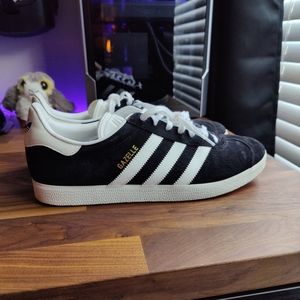 Adidas Gazelle Black - Men's 10.5
